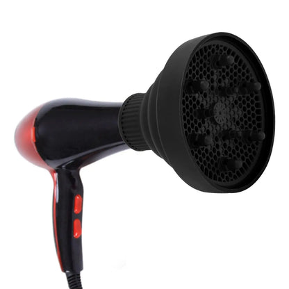 Diffuseur pour sèche-cheveux avec embout adaptable – design flexible pour un séchage uniforme