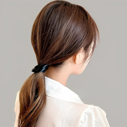 Élastique à cheveux naturel et léger, pour un look soigné sans compromis sur le confort