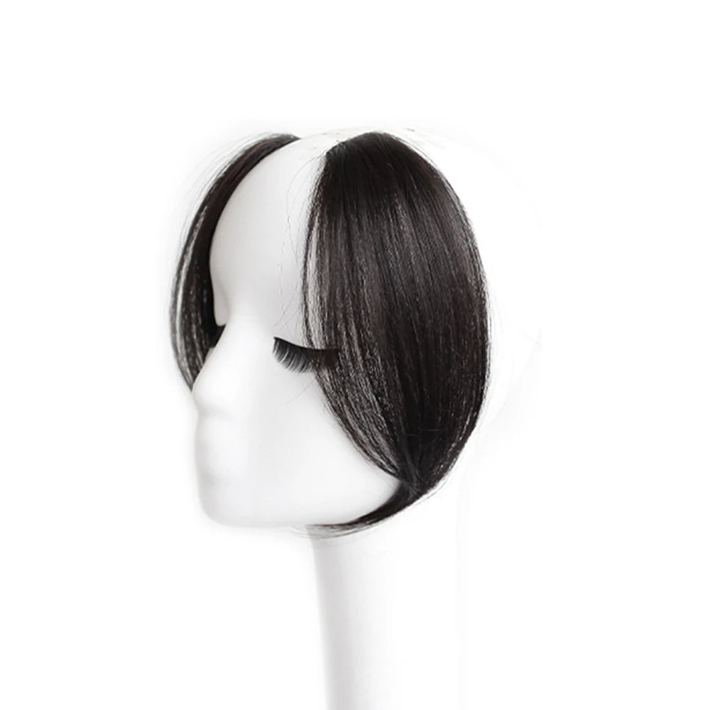 Fausse frange rideau - Look tendance