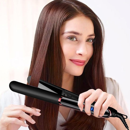 Lisseur à cheveux - Céramique - Tourmaline - Cheveu Soyeux