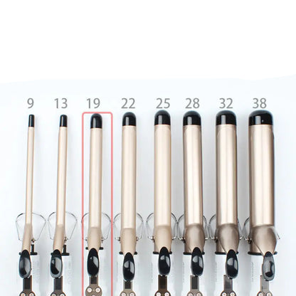 Fers à boucler professionnels pour boucles souples ou serrées taille 19mm