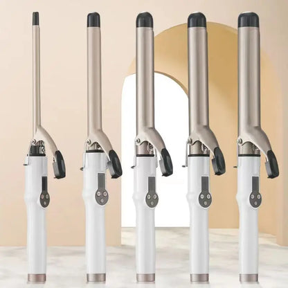 Fers à boucler professionnels pour boucles souples ou serrées, plusieurs tailles. 