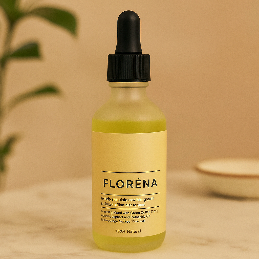 Floréna™ – Huile cheveux Naturelle pour la Repousse des Cheveux