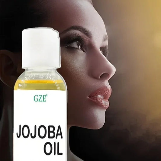 Huile de jojoba biologique GZE – Hydratante pure visage, cheveux et peau