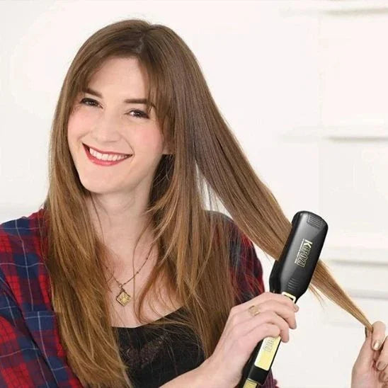 Lisseur à cheveux - Titane -Professionnel - Cheveu Soyeux