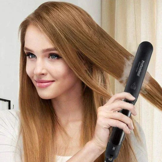 Lisseur vapeur - Céramique- Version pro - Cheveu Soyeux