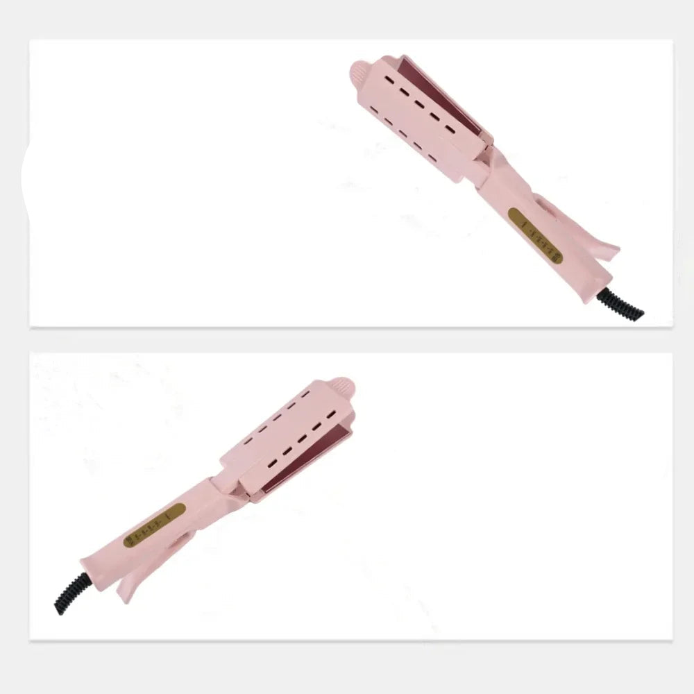 Lisseur vapeur ionique Girly Rose – Soin, brillance et style - Cheveu Soyeux