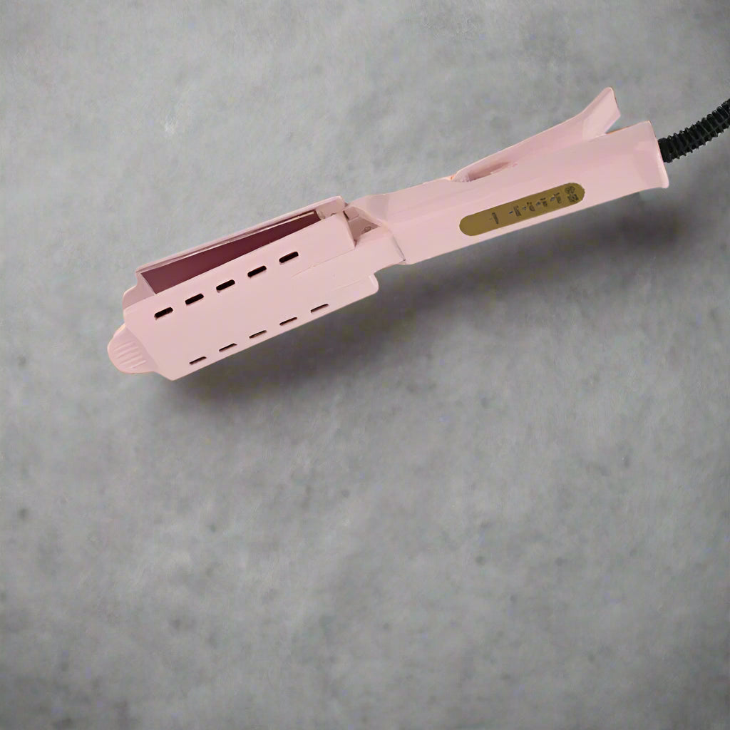 Lisseur vapeur ionique Girly Rose – Soin, brillance et style - Cheveu Soyeux