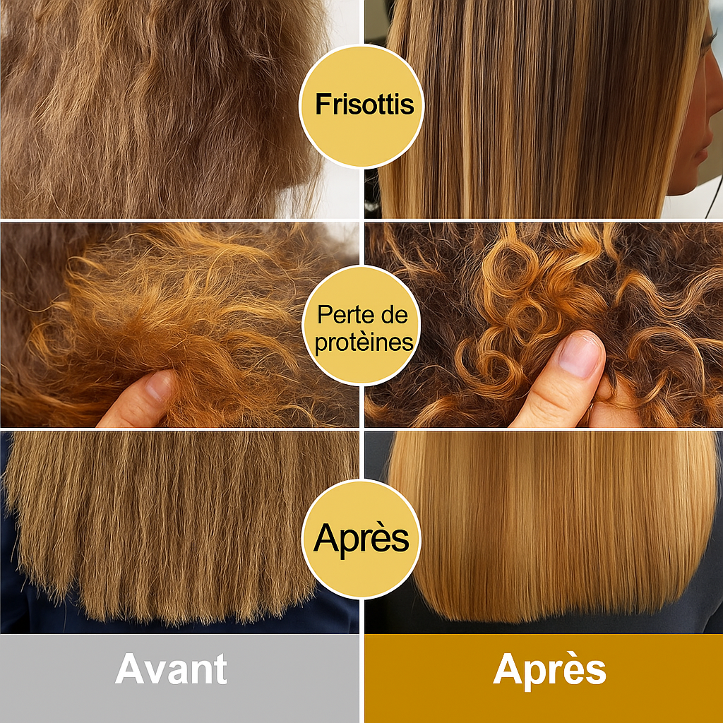 Masque Kératine 8 Secondes – Lissage et Réparation