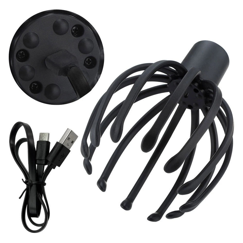Masseur électrique rechargeable - Masseur de tête avec cable de recharge
