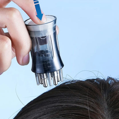 Mini-applicateur-pour le cuir chevelu-peigne-liquide-Portable-peigne-de-massage-huile-essentielle-liquide-guidage-masseur-Anti-chute de cheveux