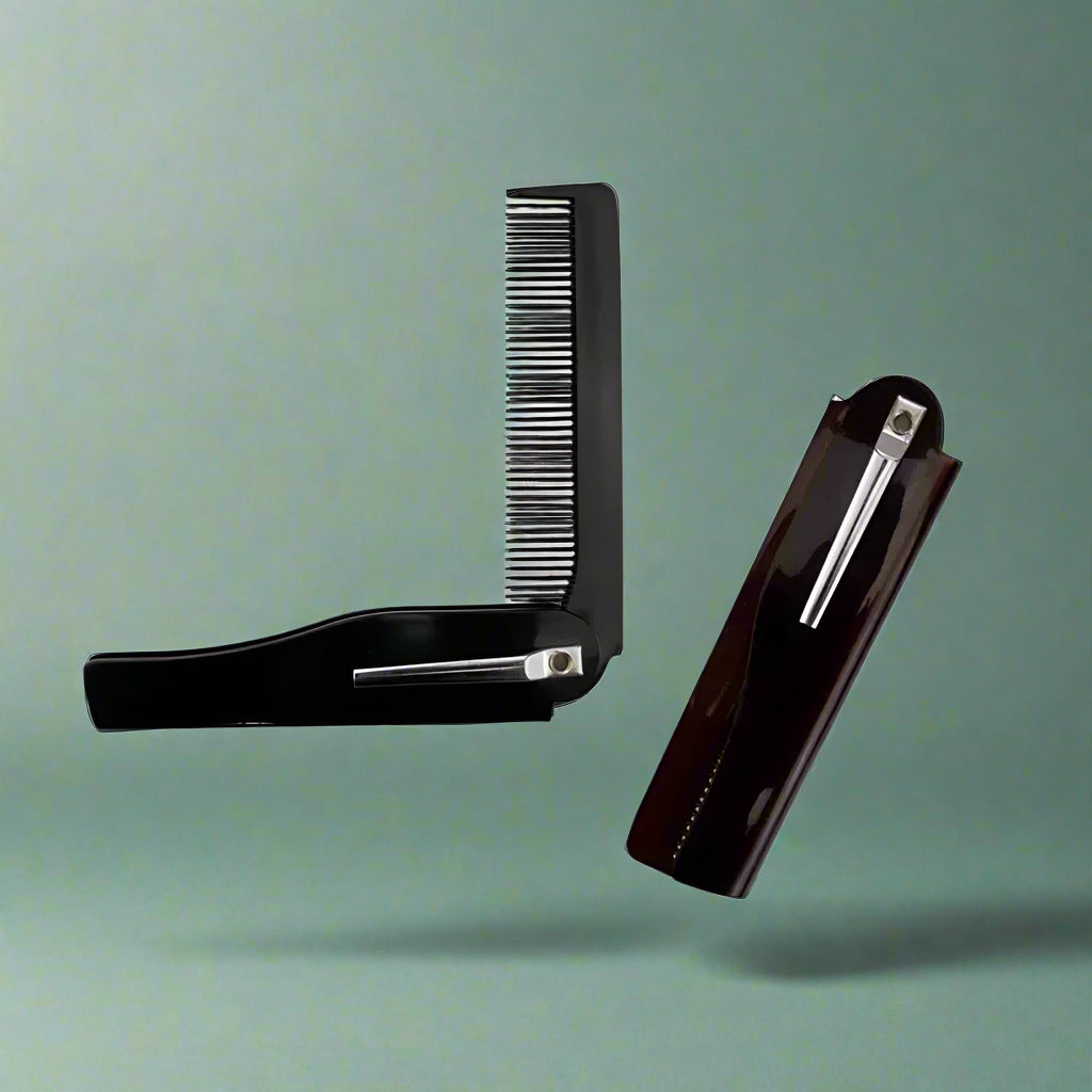 Peigne de cheveux pliable et rétractable, compact et pratique, idéal pour les voyages et facile à emporter dans n'importe quel sac