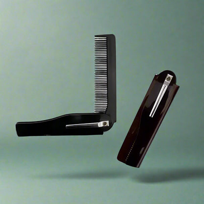Peigne de cheveux pliable et rétractable, compact et pratique, idéal pour les voyages et facile à emporter dans n'importe quel sac