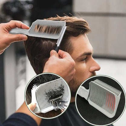 Peigne de coiffeur - Maintien des cheveux pour coupe homme