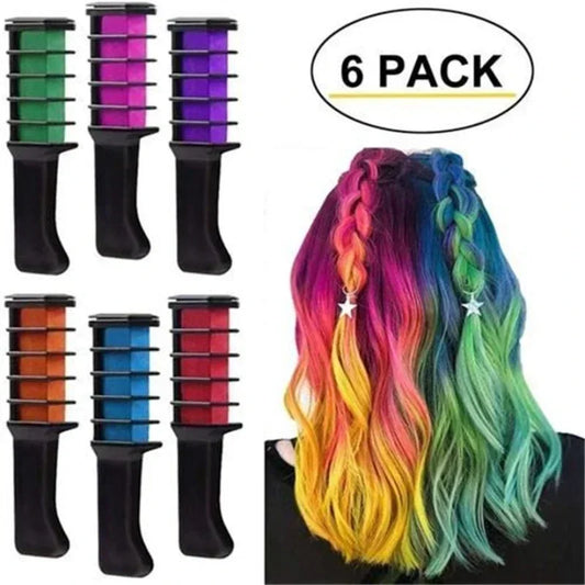 Peigne de Teinture Temporaire Cheveux – Coloration Facile