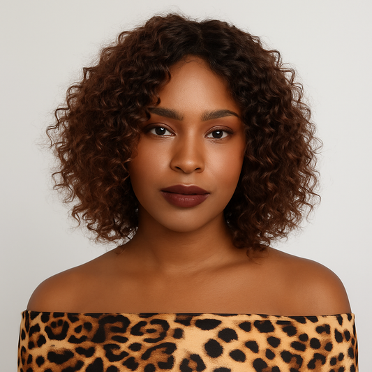 Perruque bouclée courte femme | Style naturel et confort