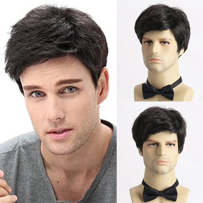 Perruque pour homme - Tendance au Masculin - Cheveu Soyeux