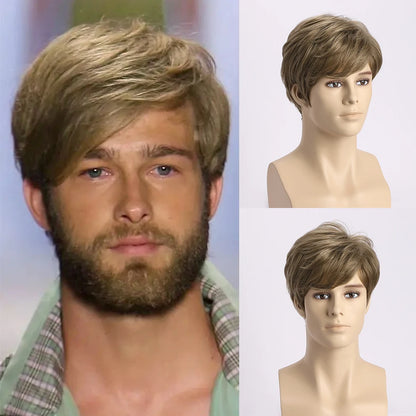 Perruque pour homme - Tendance au Masculin - Cheveu Soyeux