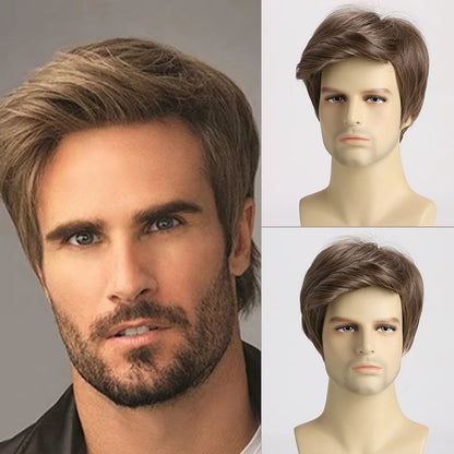 Perruque pour homme - Tendance au Masculin - Cheveu Soyeux