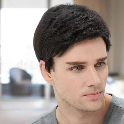 Perruque pour homme - Tendance au Masculin - Cheveu Soyeux