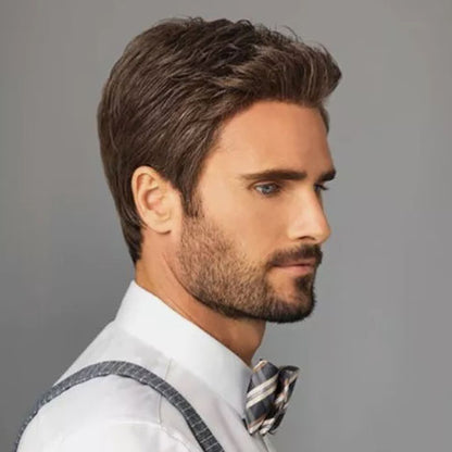 Perruque pour homme - Tendance au Masculin - Cheveu Soyeux