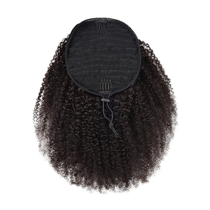 Extension cheveux-Queue de Cheval Cheveux Humains