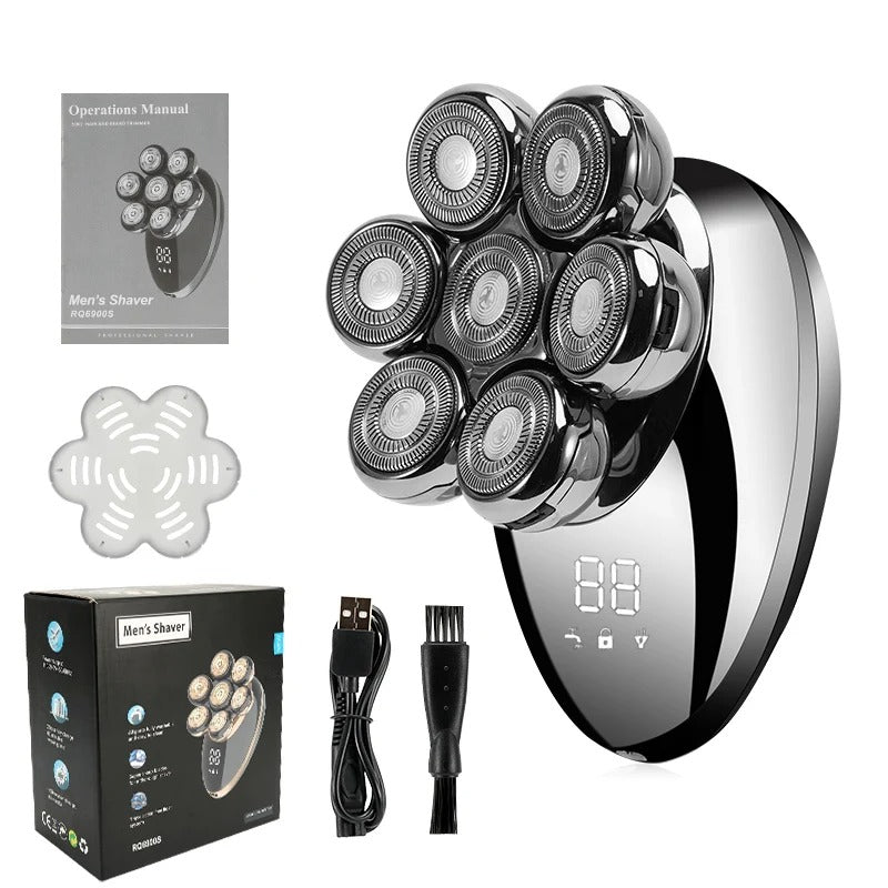 Rasoir électrique - Rasoir rechargeable - Rasoir à barbe - rasoir pour cheveux 