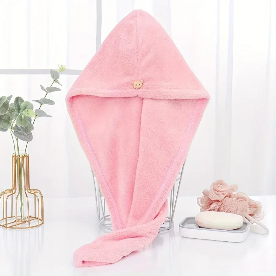 Serviette Cheveux Microfibre Ultra-Absorbante – Séchage Rapide - Cheveu Soyeux