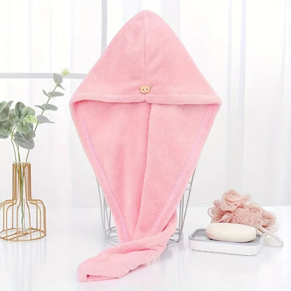 Serviette Cheveux Microfibre Ultra-Absorbante – Séchage Rapide - Cheveu Soyeux