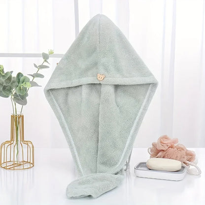 Serviette Cheveux Microfibre Ultra-Absorbante – Séchage Rapide - Cheveu Soyeux
