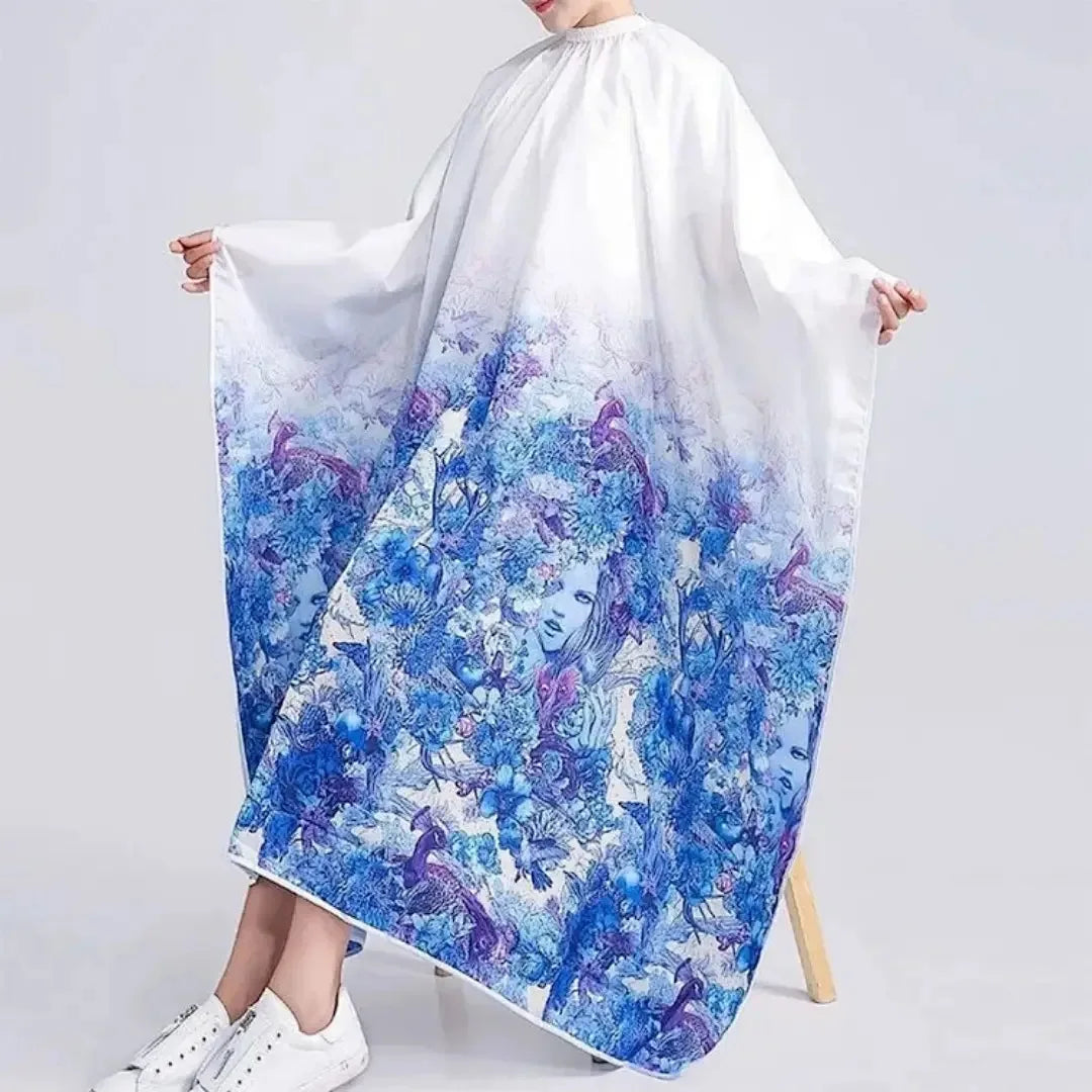 Cape de coiffure professionnelle femme antistatique | Motifs élégants et tendance
