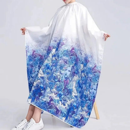 Cape de coiffure professionnelle femme antistatique | Motifs élégants et tendance