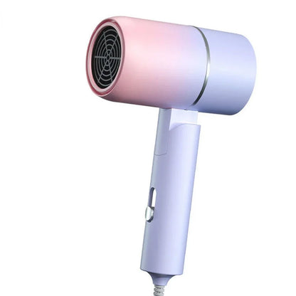 Sèche-cheveux pliable de voyage – design coloré et format compact pour emporter partout