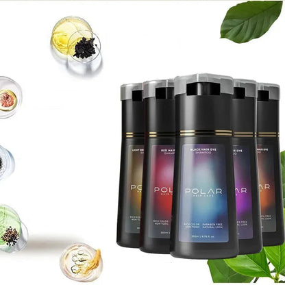 Shampoing colorant - 3 en 1