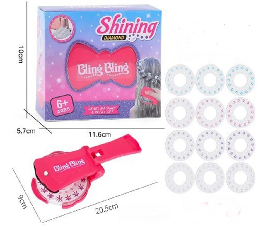 Accessoire coiffure - Machine à strass - Cheveu Soyeux
