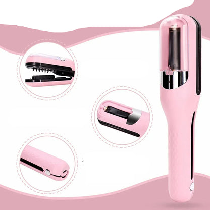 Idéale pour éliminer les pointes et fourches abîmées, cette tondeuse offre une coupe nette et efficace, permettant de redonner vitalité et douceur à vos cheveux. Conçue pour un usage facile à domicile ou en salon, elle est équipée de lames tranchantes et d'un moteur puissant pour un résultat rapide et sans effort. Parfaite pour les cheveux fins, épais ou frisés, cette tondeuse aide à prévenir l'apparition des fourches et à maintenir la santé capillaire.
