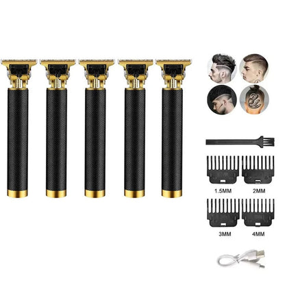 Lot de tondeuse à cheveux homme pour coiffeur - lot de tondeuse barbe homme - lot de tondeuse homme professionnelle - lot de tondeuse sans fil homme - tondeuses noires