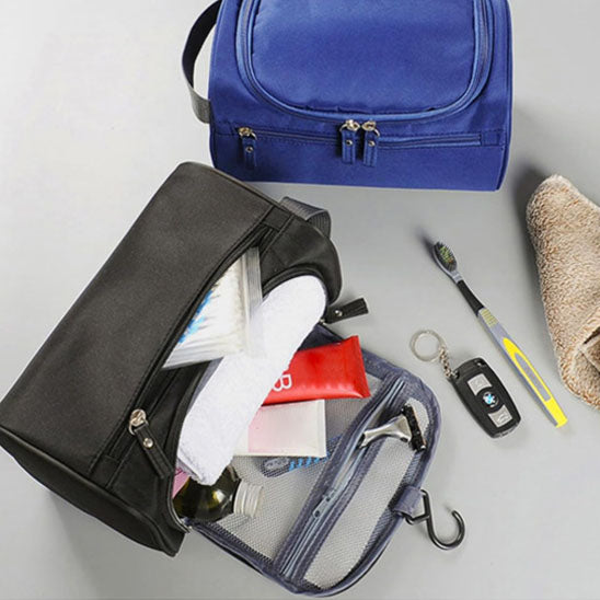 Trousse de toilette capacité compacte mais assez grande pour ranger tout pour la toilette