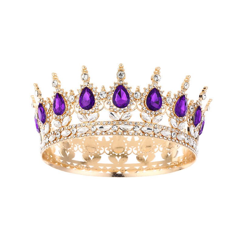 Accessoire cheveux-Diadème-Couronne de strass - Cheveu Soyeux