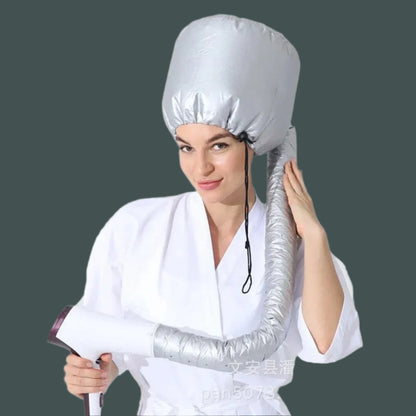 Accessoire coiffure - Bonnet pour sèche cheveux universel - Cheveu Soyeux
