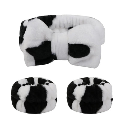 Bandeau Cheveux - Nœud Spa - Motif Animaux - Cheveu Soyeux