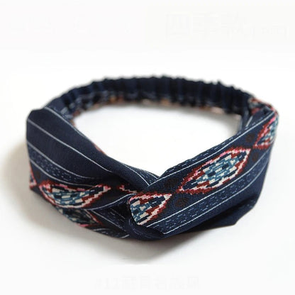 Bandeau cheveux - Tressé - Coloré - Cheveu Soyeux