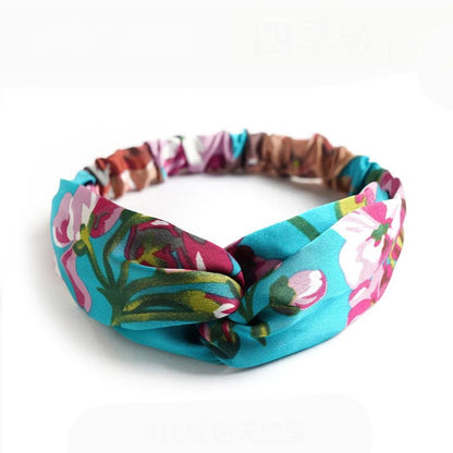 Bandeau cheveux - Tressé - Coloré