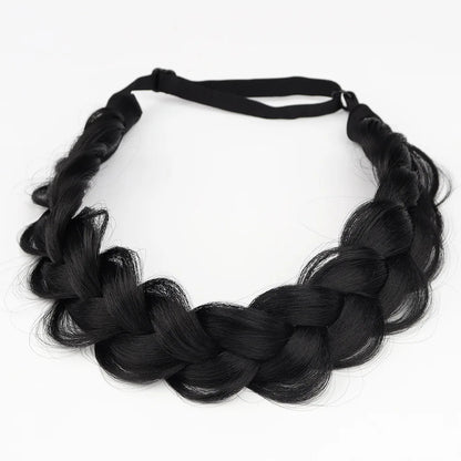 Bandeau femme - Couronne imitation cheveux tressés - Cheveu Soyeux