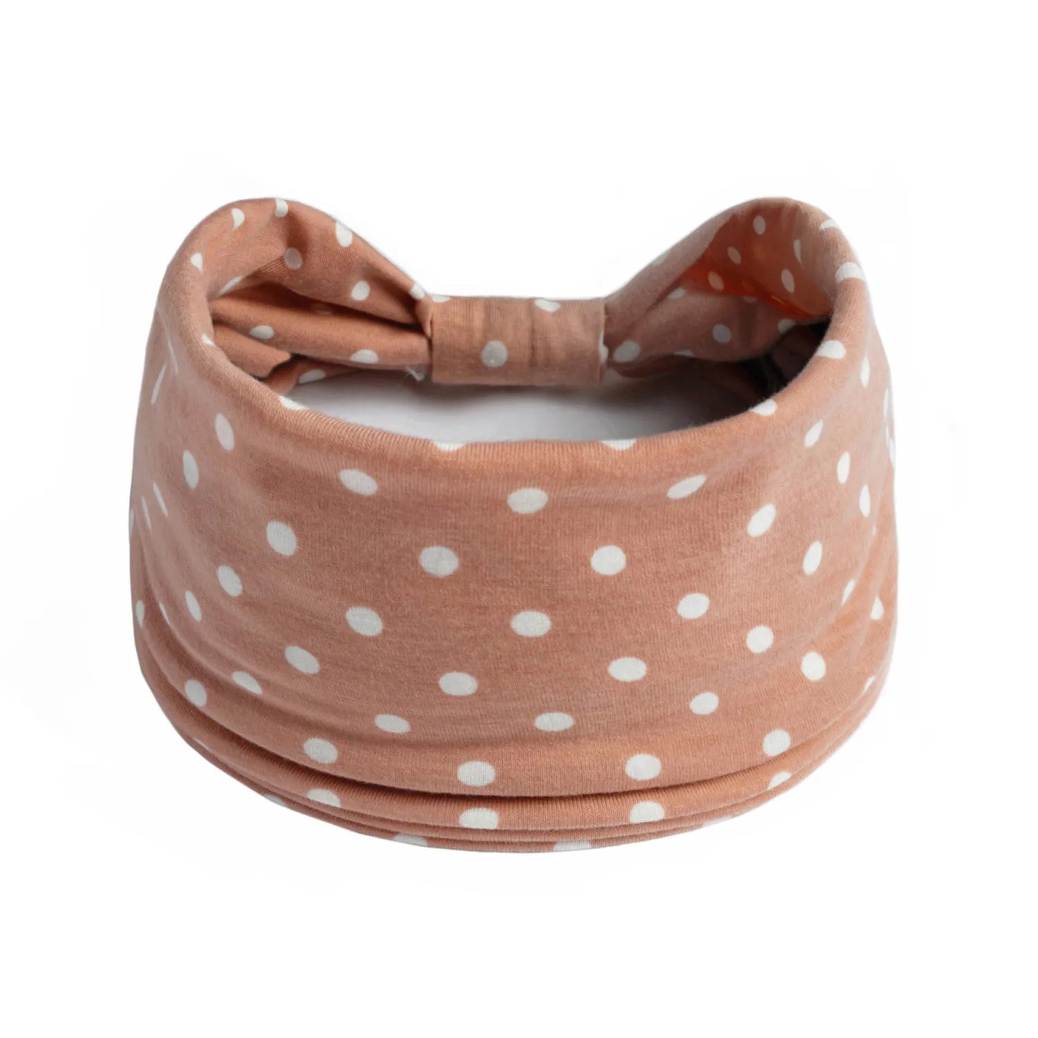 Bandeau pour cheveux - Large - A pois - Cheveu Soyeux