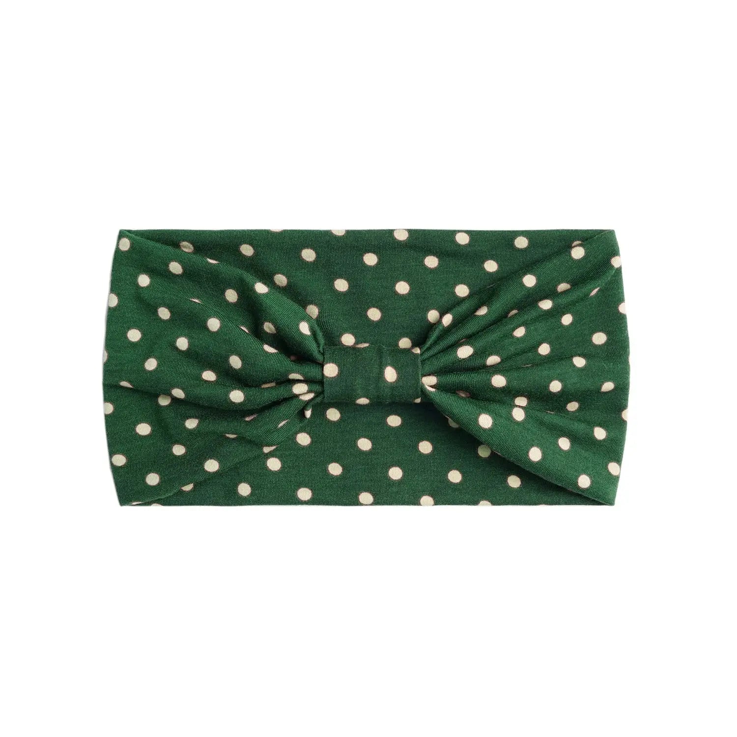 Bandeau pour cheveux - Large - A pois - Cheveu Soyeux