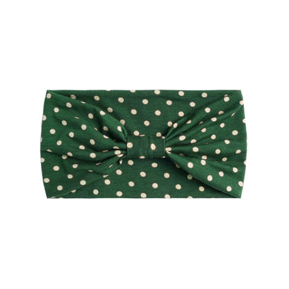 Bandeau pour cheveux - Large - A pois - Cheveu Soyeux