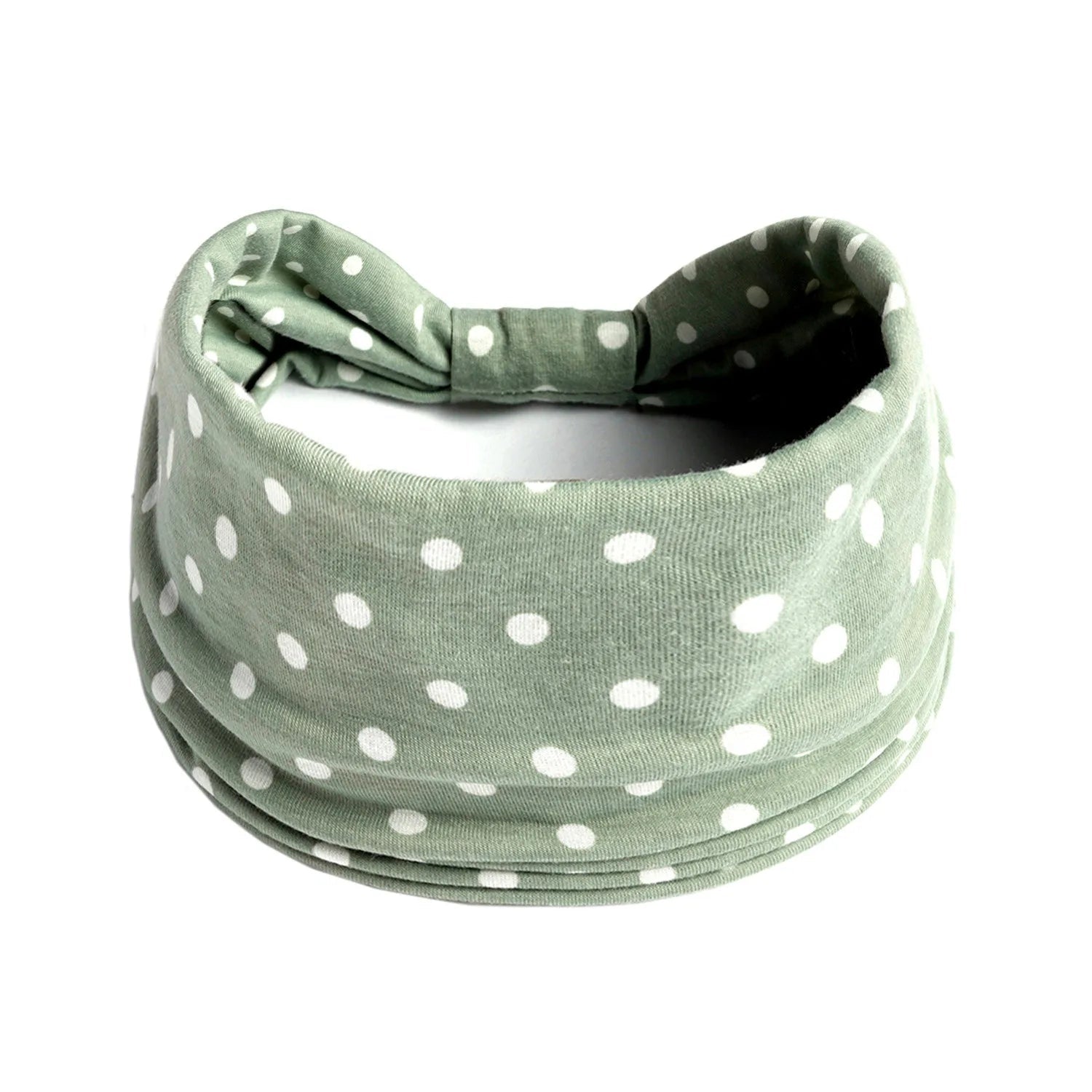 Bandeau pour cheveux - Large - A pois - Cheveu Soyeux