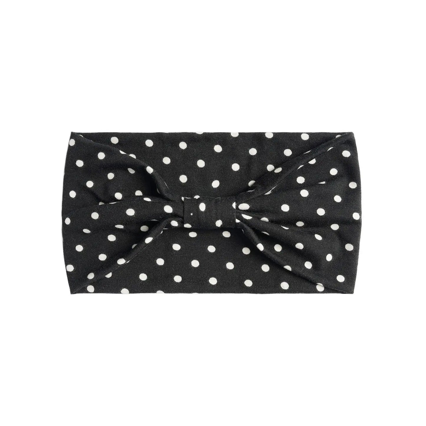Bandeau pour cheveux - Large - A pois - Cheveu Soyeux