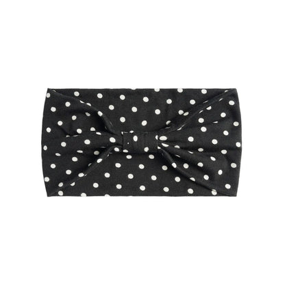 Bandeau pour cheveux - Large - A pois - Cheveu Soyeux